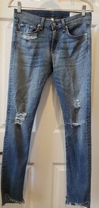 Distressed Jeans